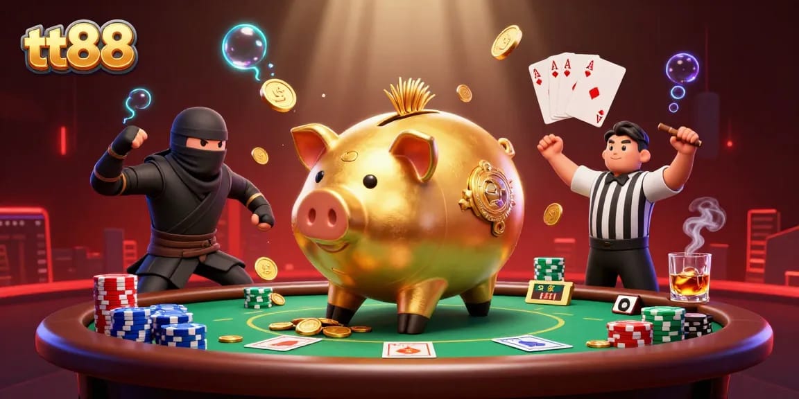 Experience thrilling gameplay at tt88 with vibrant characters and rich casino elements.