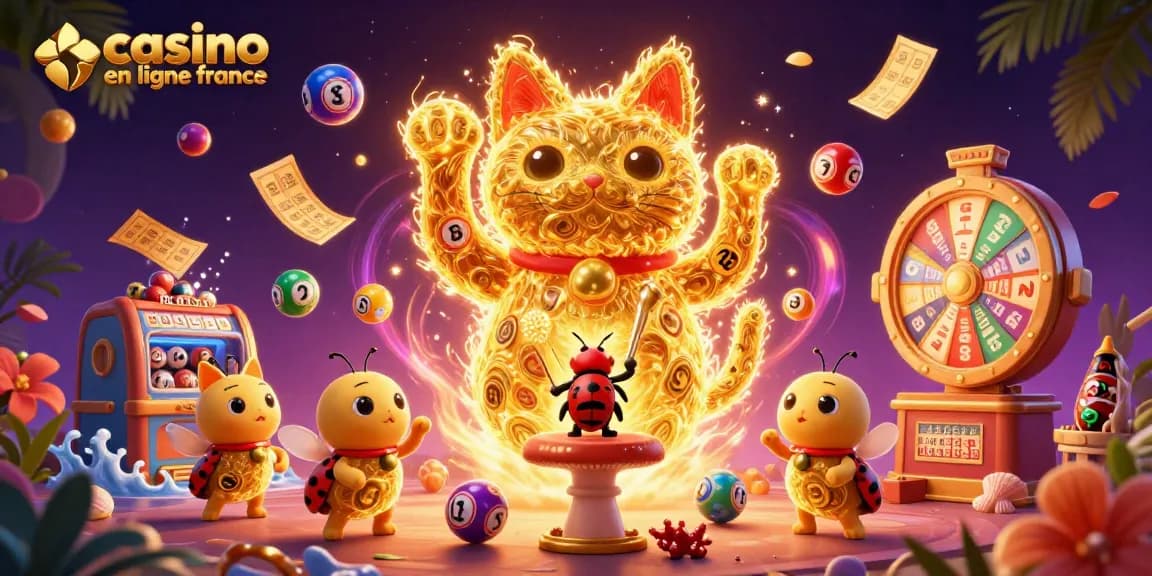 Jouez au casino en ligne France et découvrez la magie des jeux avec des feux follets porte-bonheur.