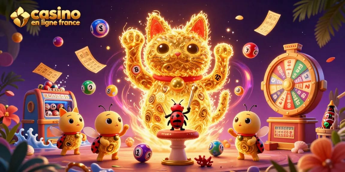 Jouez au casino en ligne France et découvrez la magie des jeux avec des feux follets porte-bonheur.