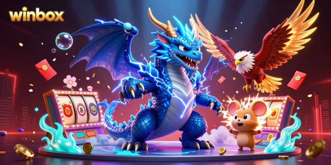 Winbox offers exhilarating slot gaming experiences featuring high-energy graphics and dynamic elements.