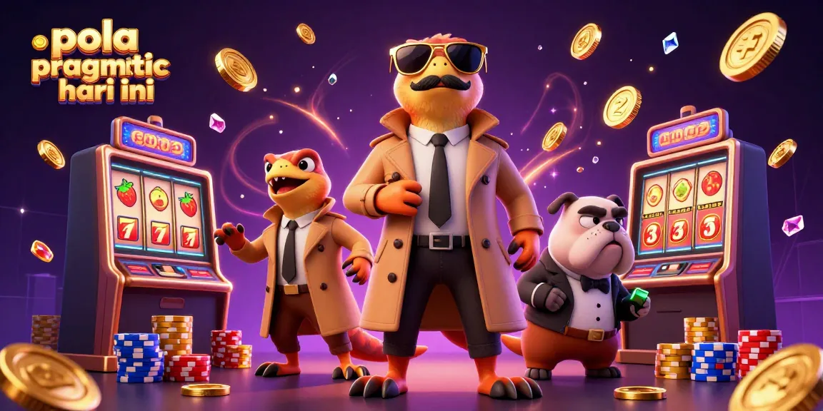Pola pragmatic hari ini scene showcasing raptors in a trench coat entering a casino with casino elements