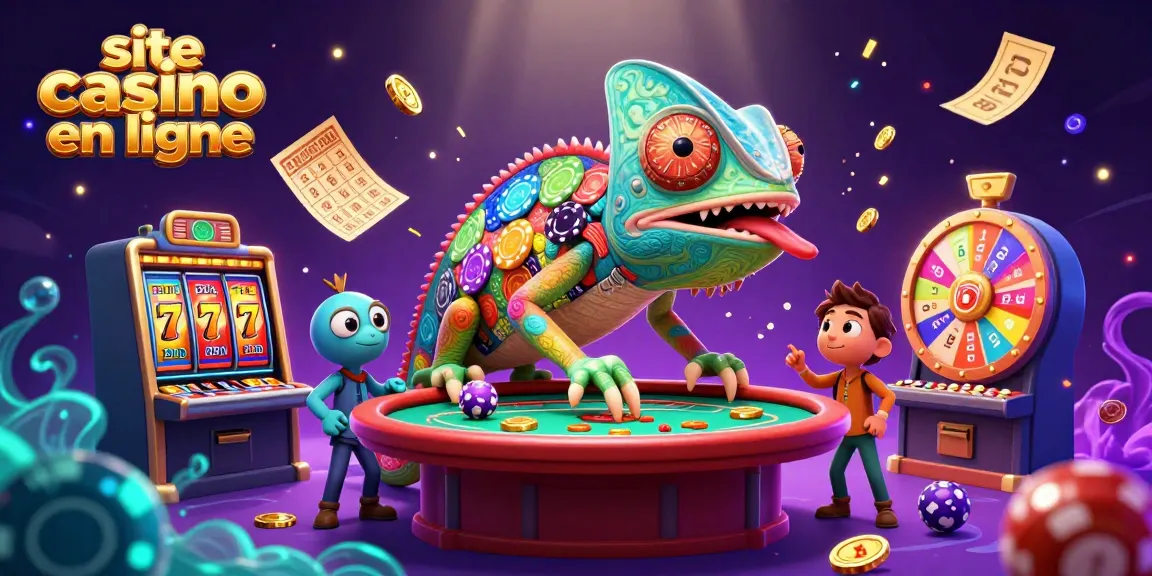 Profitez du site casino en ligne avec le propriétaire caméléon et des éléments de jeux dynamiques
