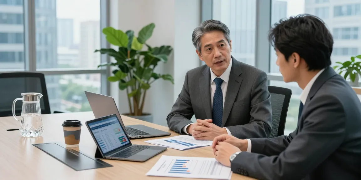 Third Eye Capital financial advisor consulting client in modern office.
