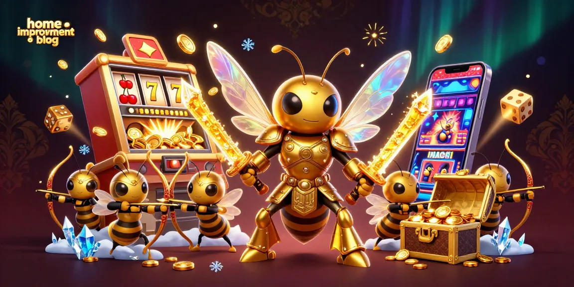 Enhance your gambling experience with our home improvement blog featuring a dynamic casino scene.
