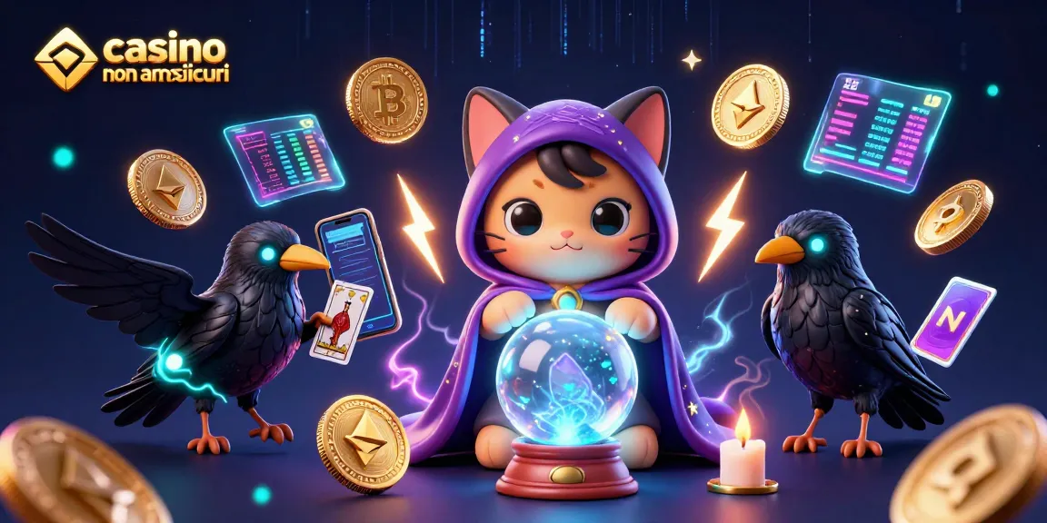 Scopri il mondo emozionante dei casino non aams sicuri con personaggi mistici ed elementi crypto scintillanti.