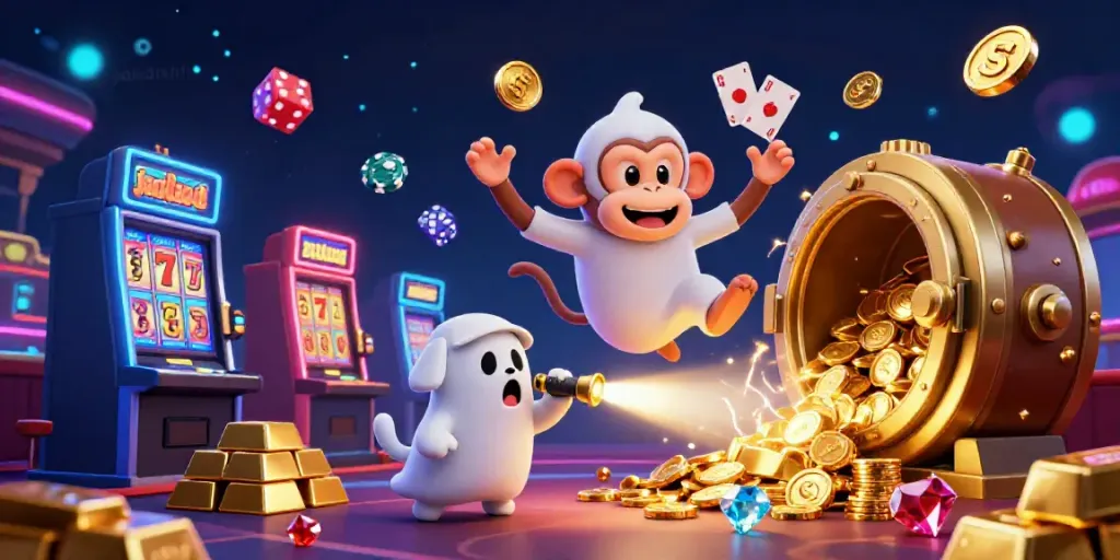Kembangkan pengalaman bermain slot online di janda4d dengan suasana kasino yang menegangkan dan elemen emas yang mencolok.