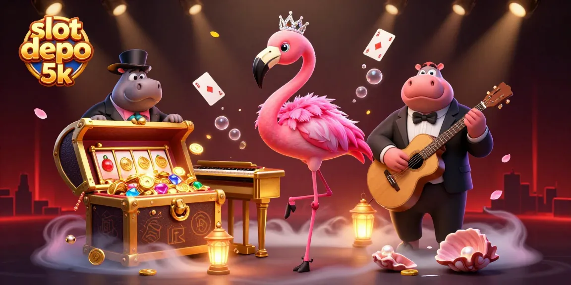 Engage in the excitement of slot depo 5k with vibrant characters and dynamic gaming elements.
