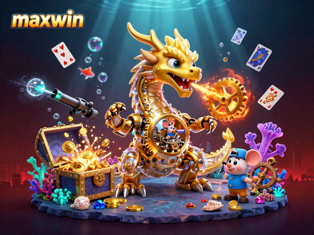 Mengoptimalkan keberuntungan maxwin dalam permainan kasino dengan ilustrasi 3D yang memukau.