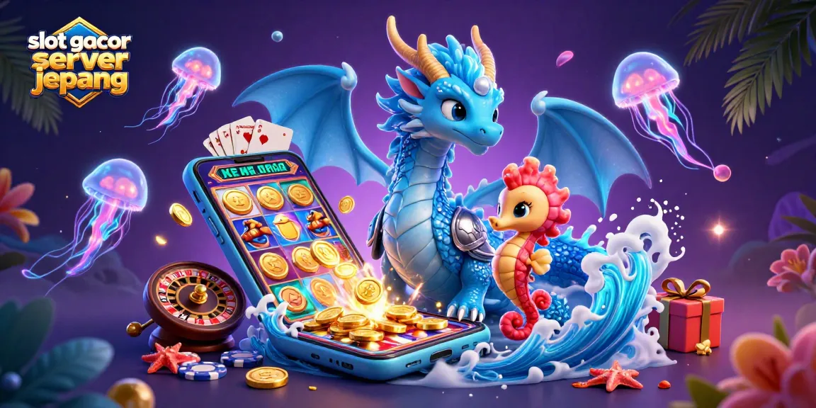 Experience exciting gameplay with slot gacor server jepang featuring vibrant slot reels and charming characters.