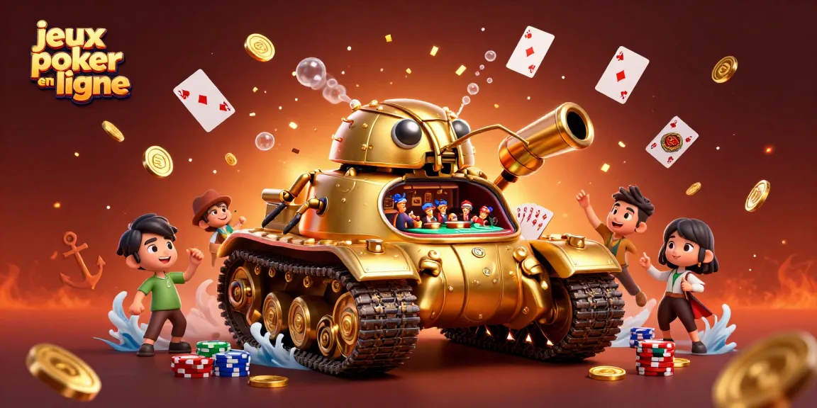 Jouez aux jeux poker en ligne dans un univers dynamique, haut en couleurs et rempli d'excitation.