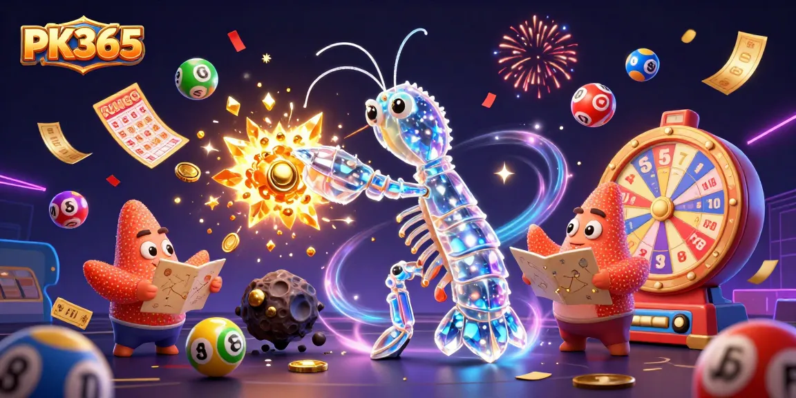 Engage with PK365's vibrant universe of rewards and gaming excitement in this dynamic scene.