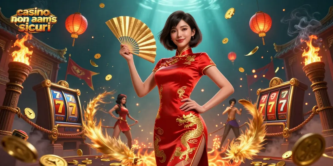 Esplora l'atmosfera vivace dei casino non aams sicuri con personaggi vibranti, elementi di gioco dinamici e dettagli visivi affascinanti.