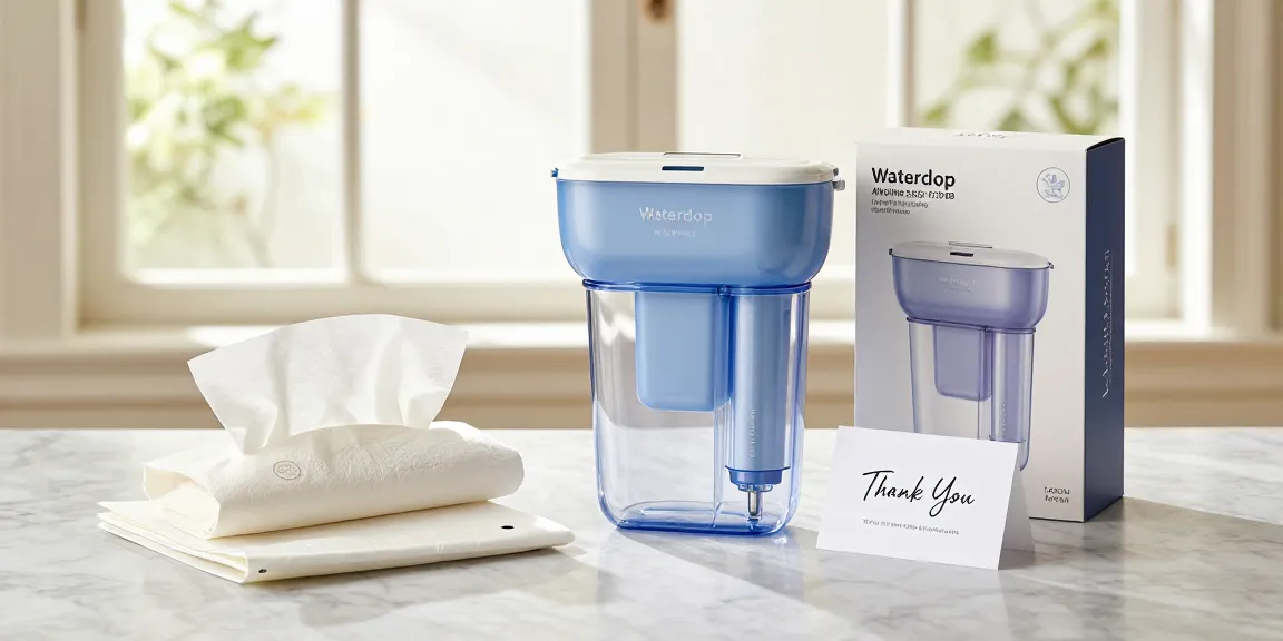 Waterdrop Alkaline DA97-17376B Water Filter, ideal for e-commerce product review and shopper's guide.