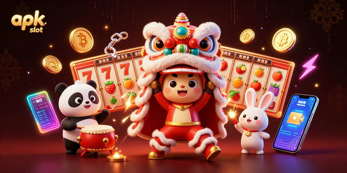 Play exciting apk slot games with charming characters and vibrant decorations.