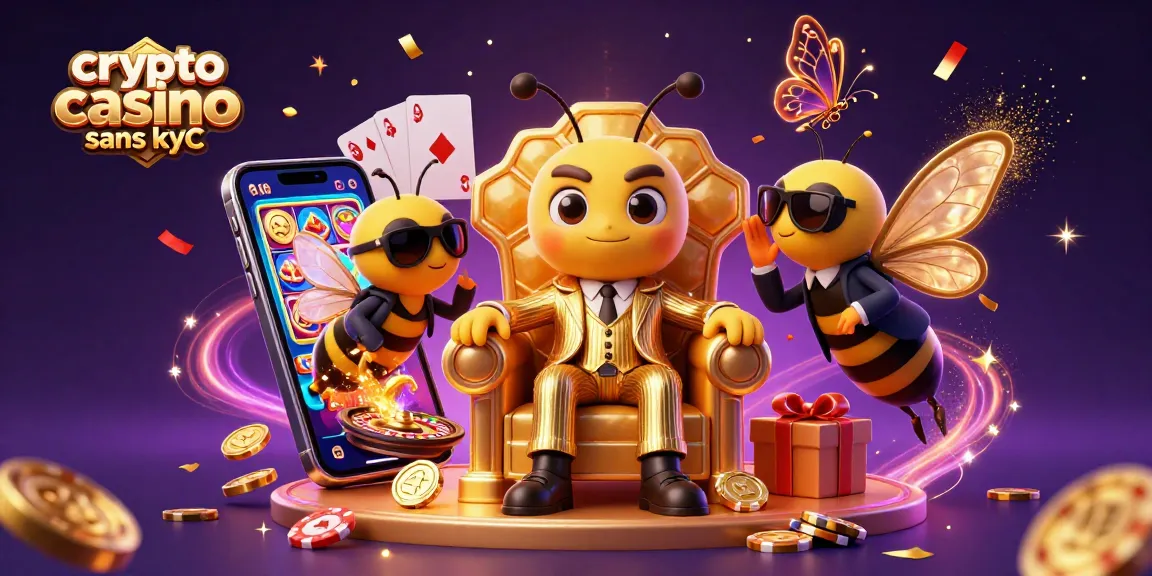 Jouer dans un crypto casino sans KYC avec des personnages animés vibrants et des éléments de jeu captivants.
