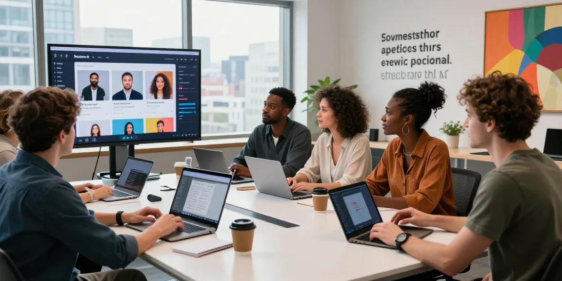 Collaborative video production scene using ai seedance 2.0 in a modern creative studio.