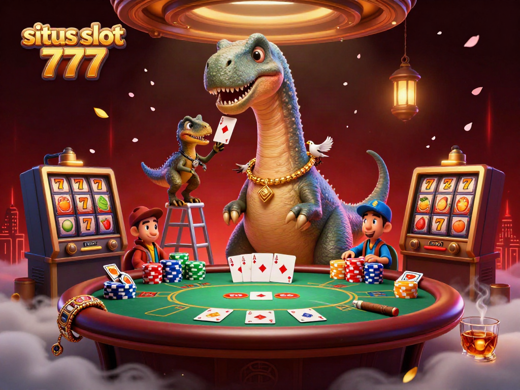 Play exhilarating games at situs slot 777 with vivid characters and dynamic casino elements.