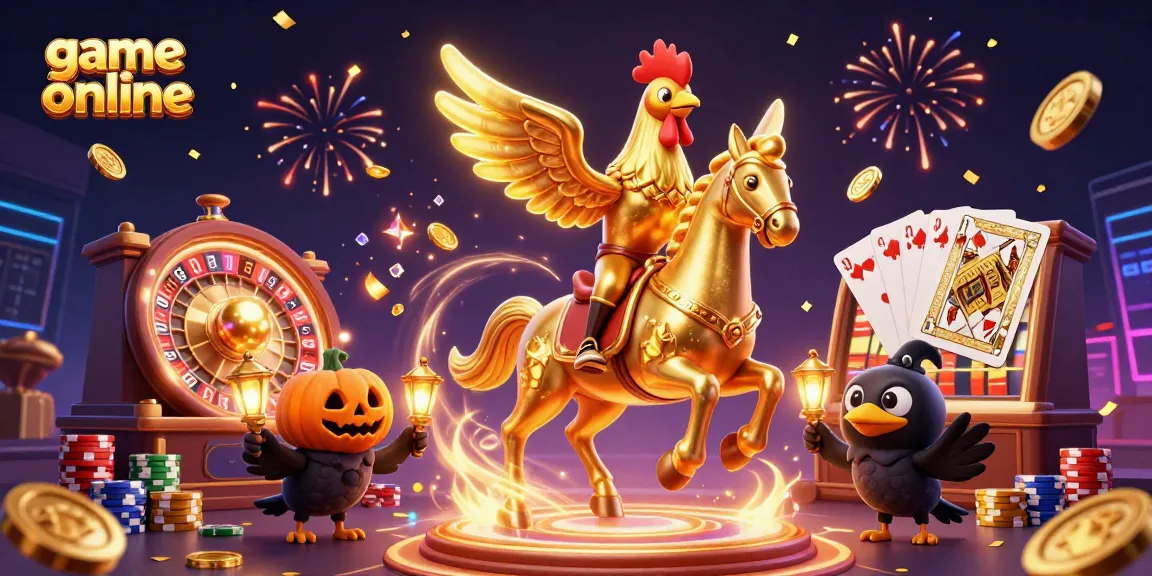 Play exciting game online with vibrant characters and a lively casino atmosphere.