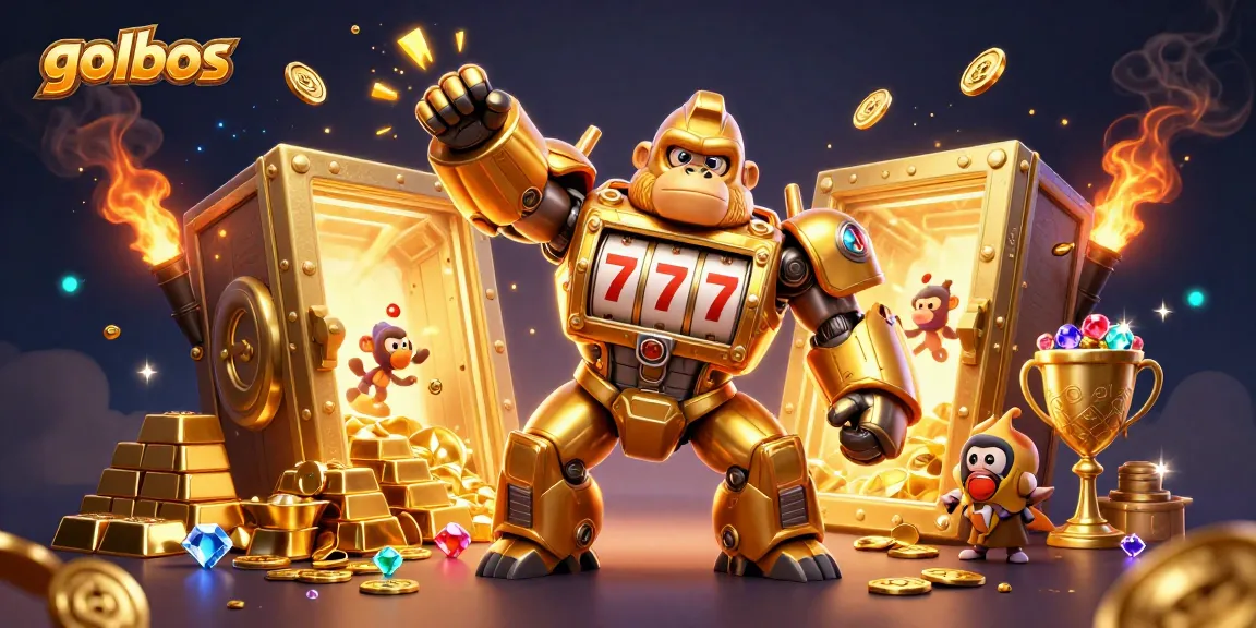 Engage in thrilling bets with golbos while enjoying a vibrant 3D casino celebration.