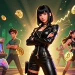 Experience thrilling wins with slot 5k in this vibrant casino-themed 3D illustration.