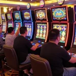 Pengalaman bermain SLOT GACOR di kasino, pembawa suasana ceria dan penuh warna.