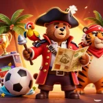 Experience the thrill of judi bola online with vibrant characters, dynamic sports elements, and rich visual details.