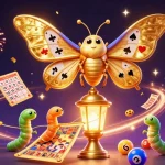 Engaging kaptenjackpot 3D illustration showcasing vibrant casino elements and characters.